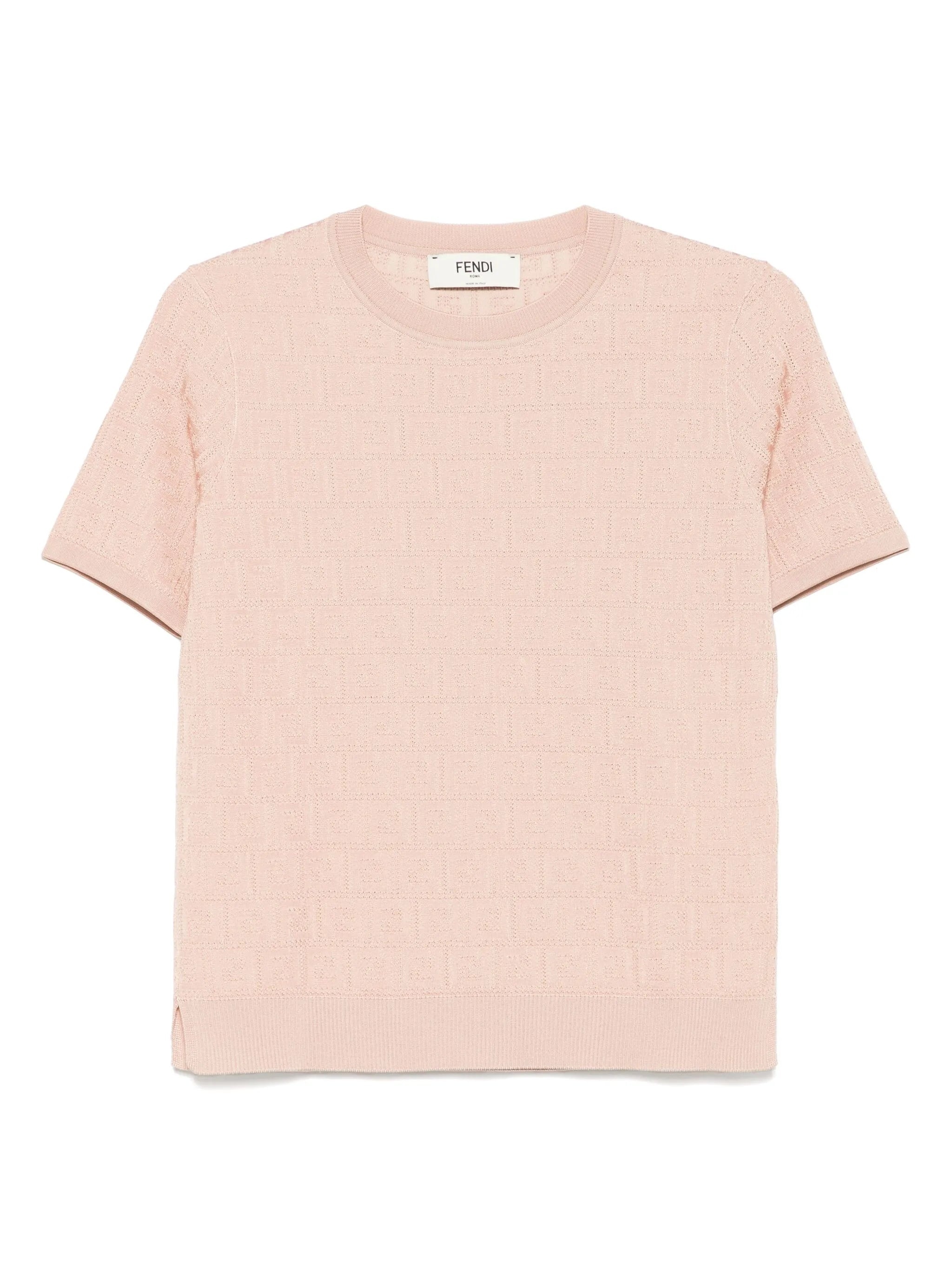 FF-jacquard T-shirt - 1