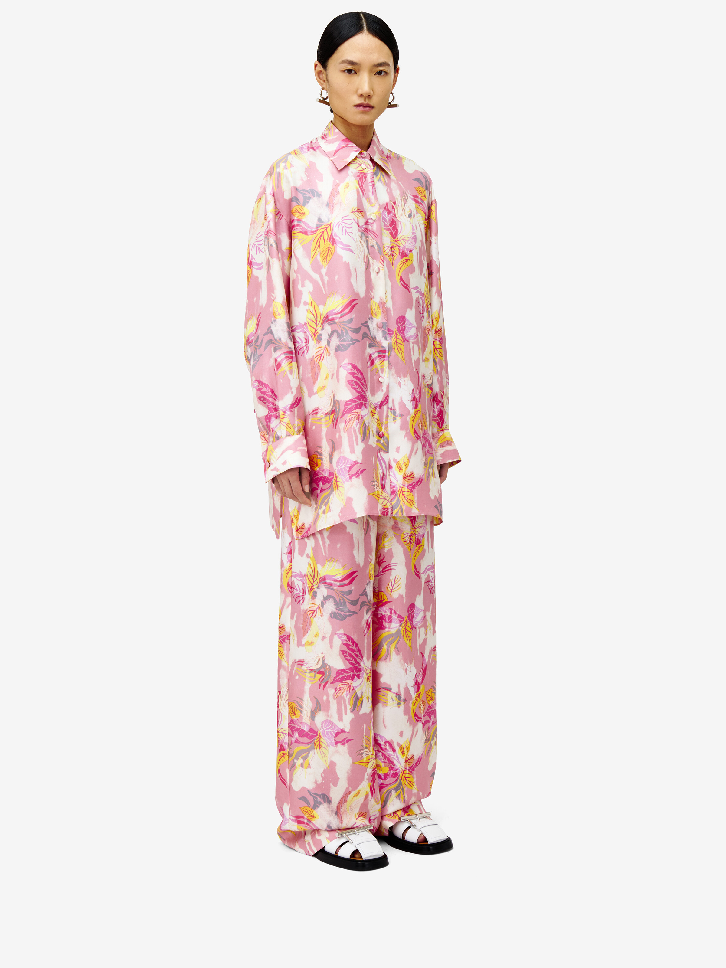 Floral Pyjama Shirt - 2