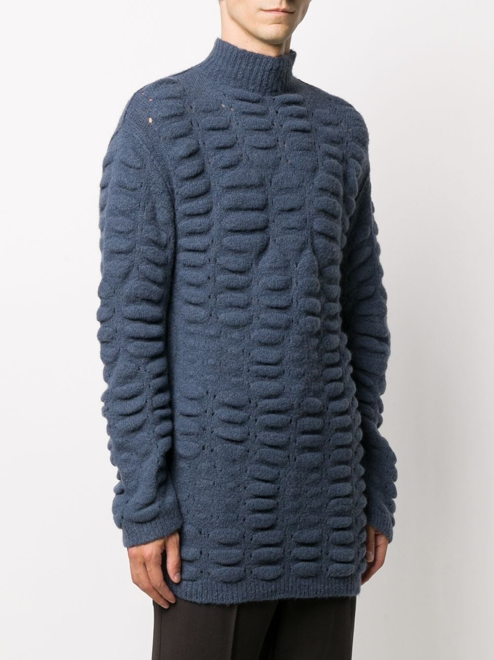 mock neck long jumper  - 3