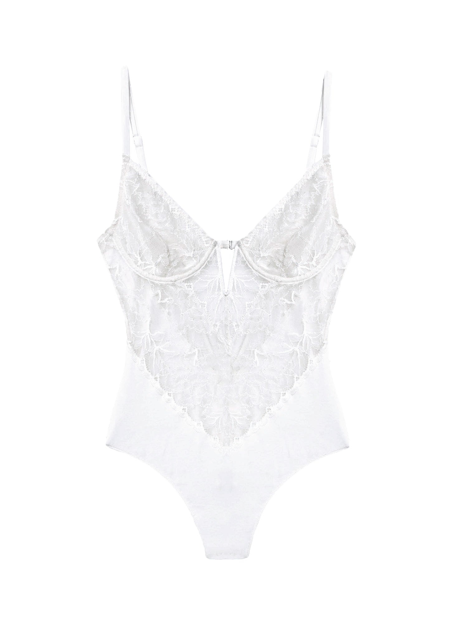Gardenia Lace Bodysuit - 1