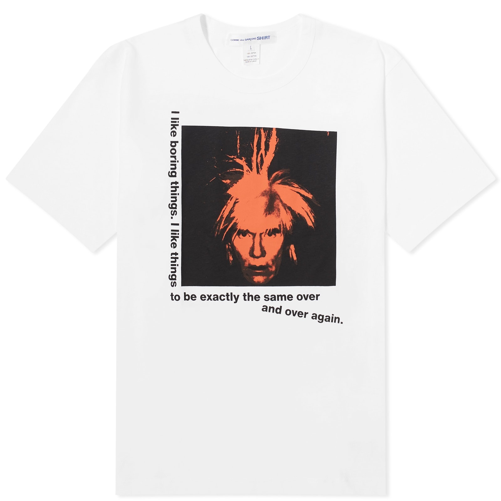 Comme des Garçons SHIRT x Andy Warhol  T-Shirt - 1