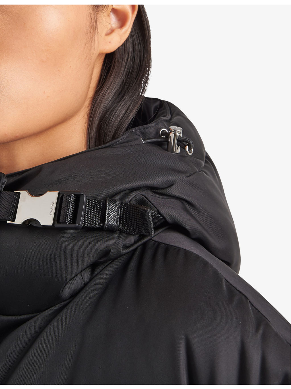 Re-Nylon hooded recycled nylon-down jacket - 6