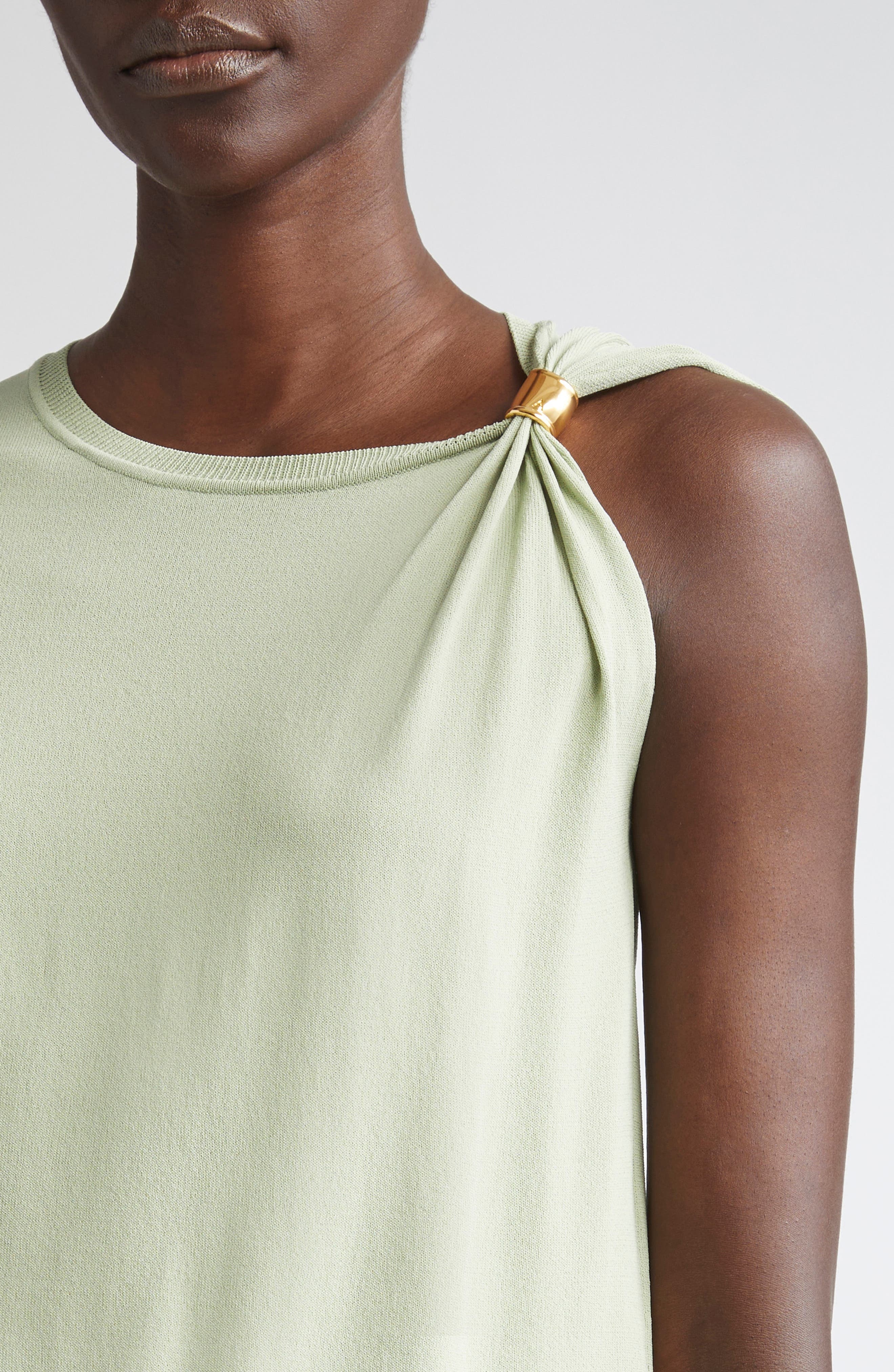 Altuzarra Rinaldi Asymmetric Cap Sleeve Sweater in Ophelia at Nordstrom - 5