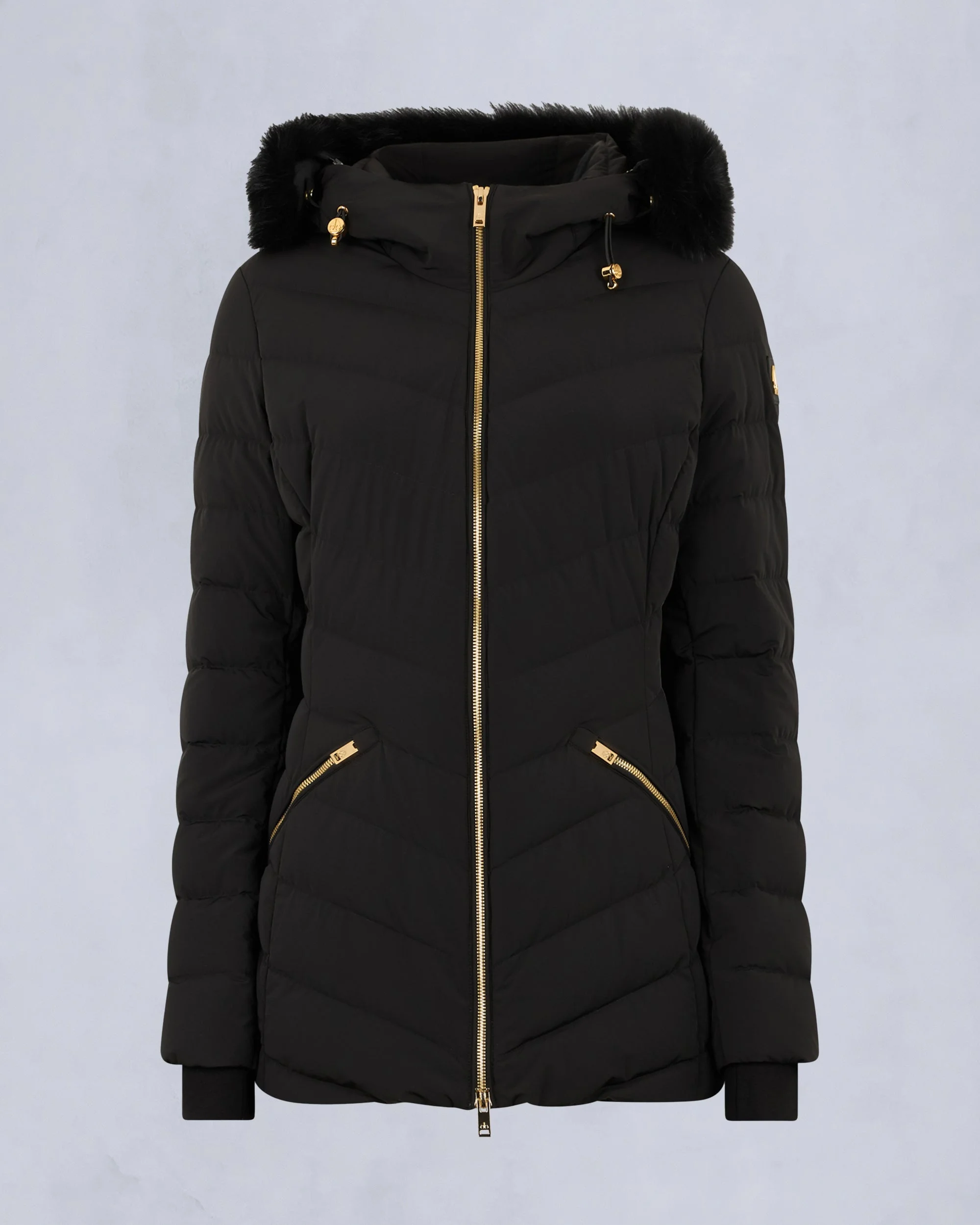 GOLD SERIES SHEARLING TRIM ROSELAWN JACKET - 1