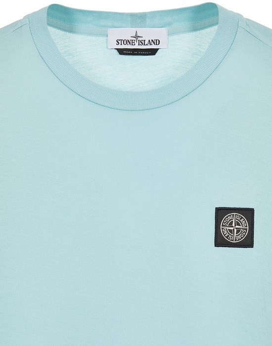 22713 GARMENT-DYED COTTON JERSEY  AQUA - 3