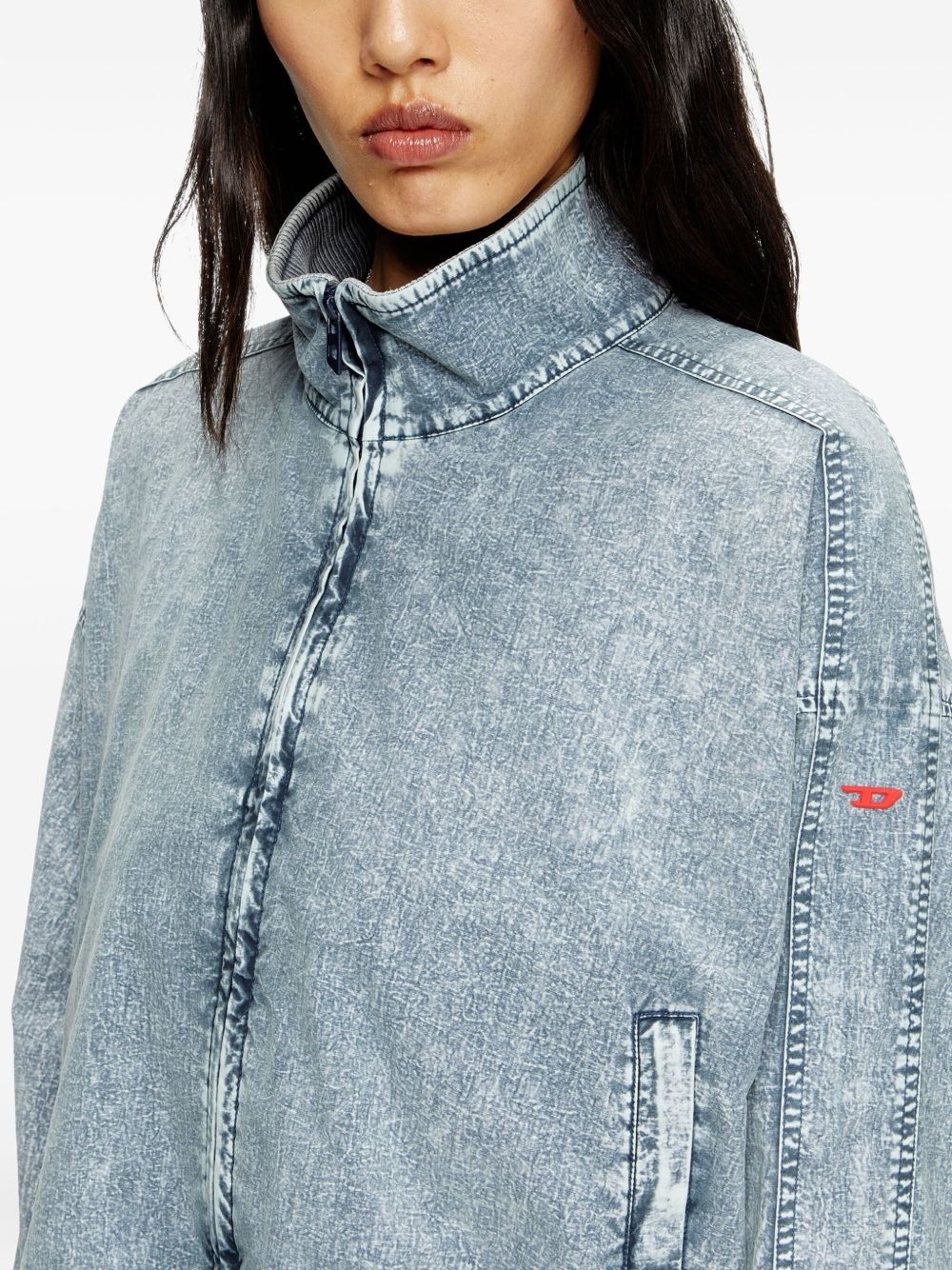 G-Leam-R1 denim bomber jacket - 5