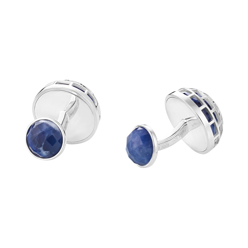 Montblanc Meisterstück  Cufflinks with Sodalite stone 3