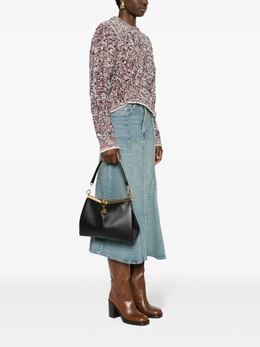 Etro Women Medium Leather Sailing Tote Bag - 6