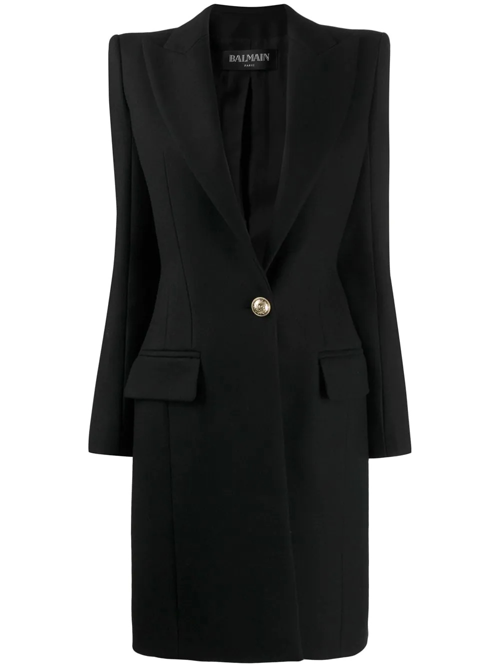 long line blazer - 1