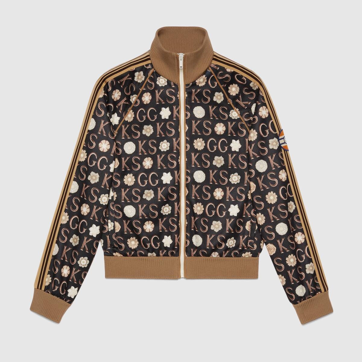 Ken Scott x Gucci print zip-up jacket - 1
