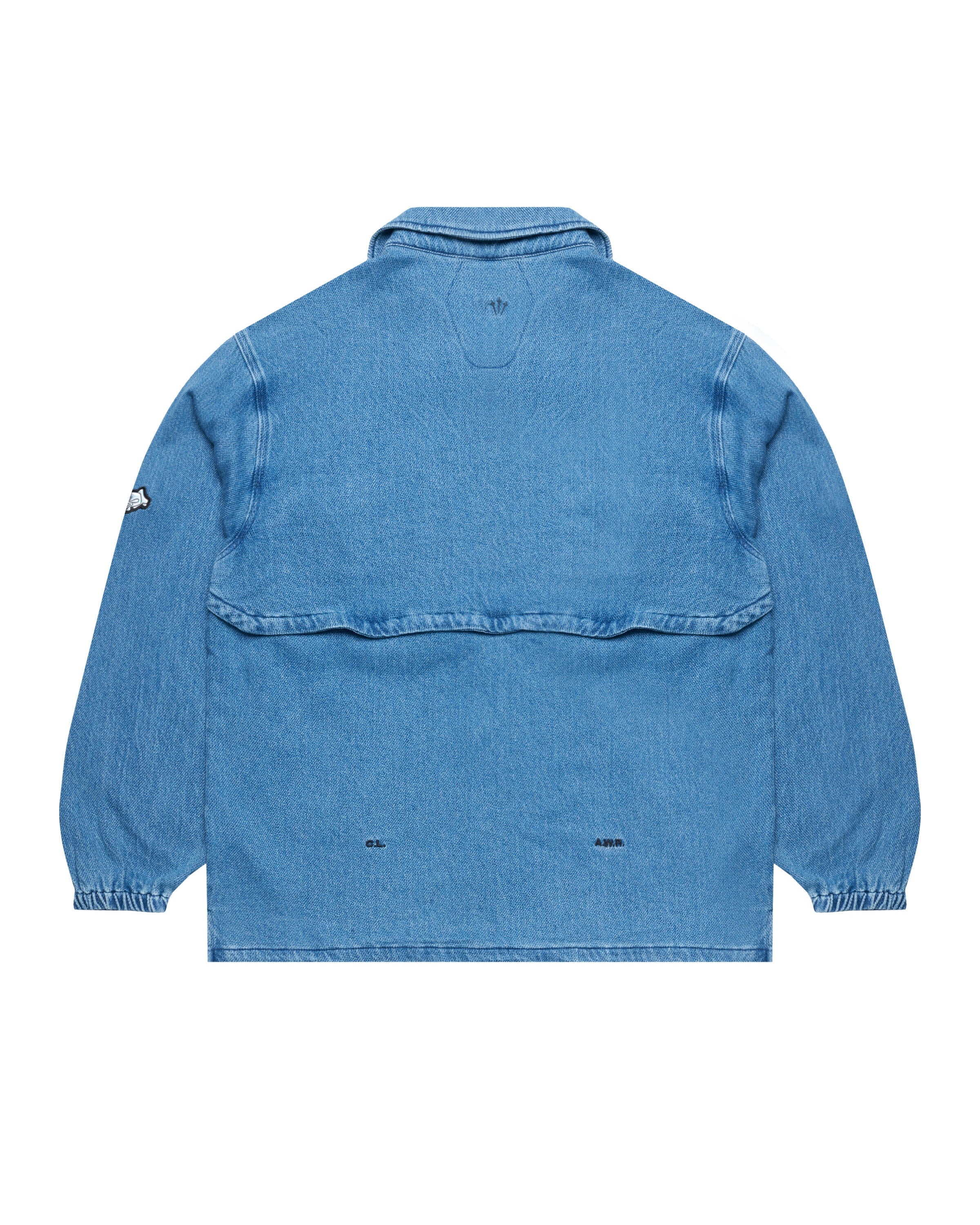 Nike x NOCTA Opal Button-Down Denim Shirts 'Blue Denim' FZ3260-486 - 2