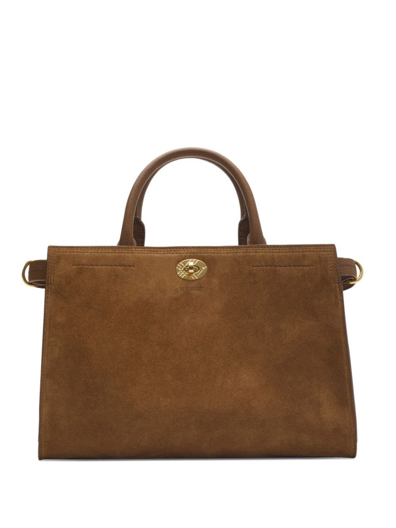 Cotswolds suede small tote bag 1