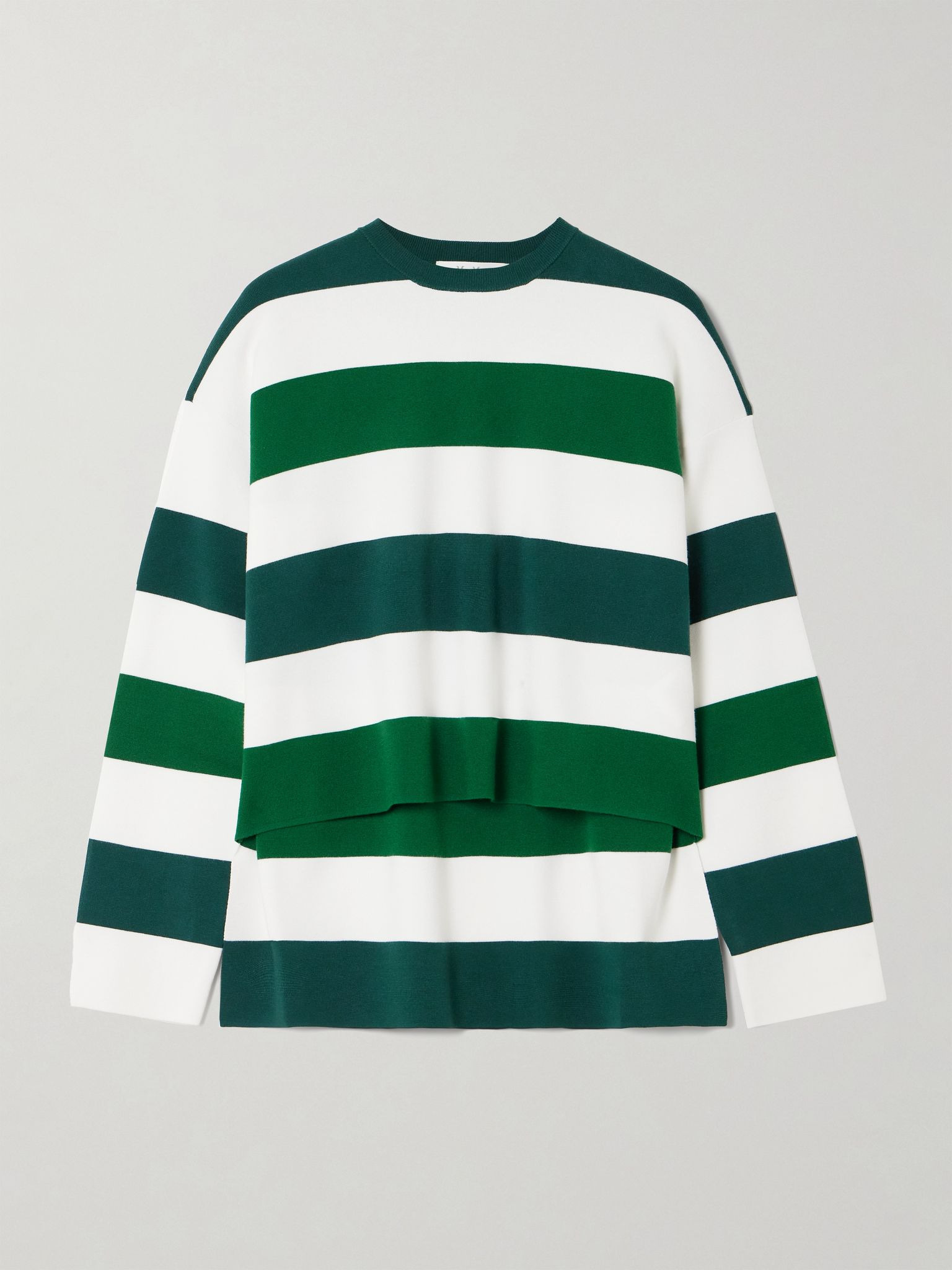 Jesone asymmetric striped jersey T-shirt Multi - 1