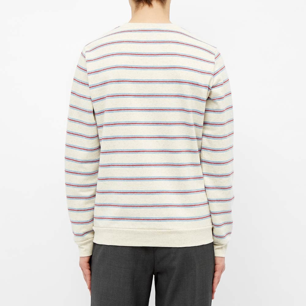 A.P.C. Tate Stripe Crew Sweat - 4