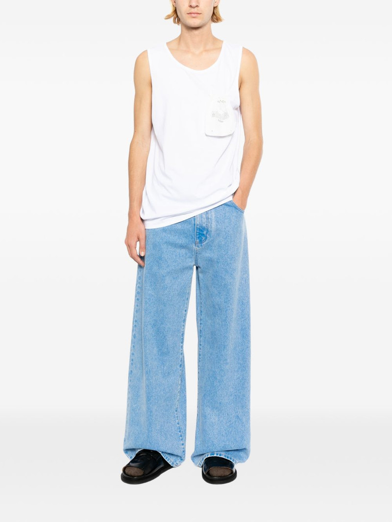 Moschino pocket-detail vest outlook