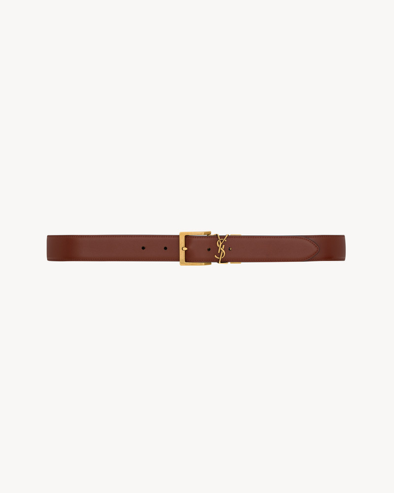 CASSANDRE VADIM REVERSIBLE BELT IN SMOOTH LEATHER 4