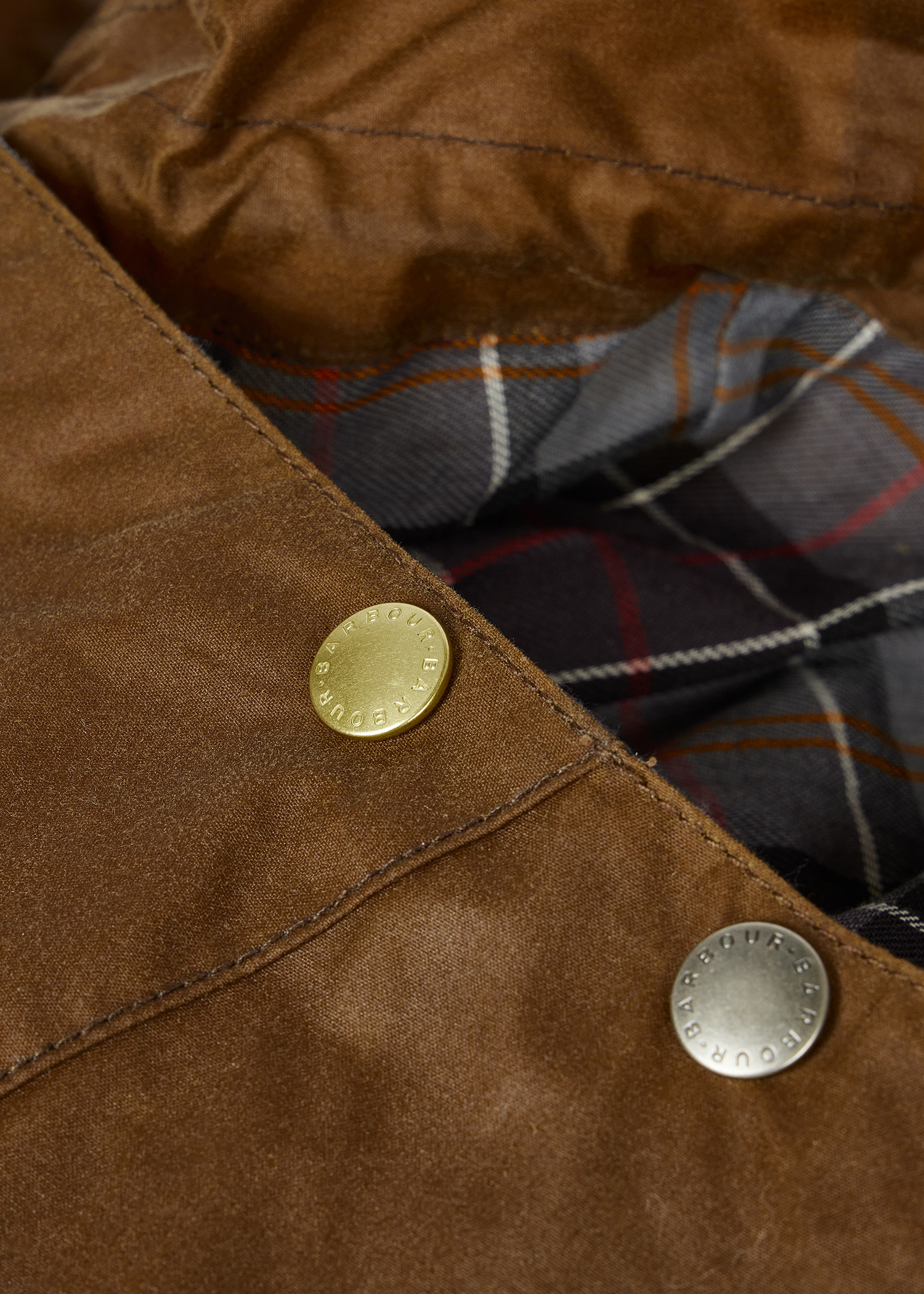 Paul Smith loves Barbour - Tan Waxed Hood - 4