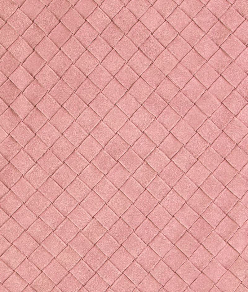 Suede Intrecciato Leather Trousers 6