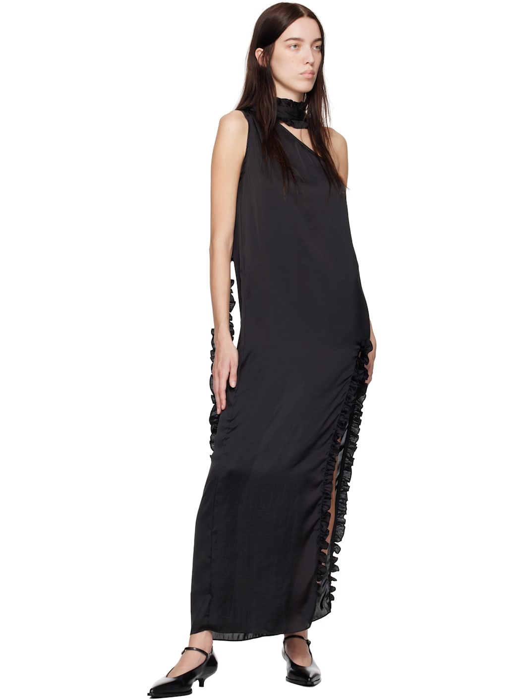 SSENSE Exclusive Black Aretha Maxi Dress - 4