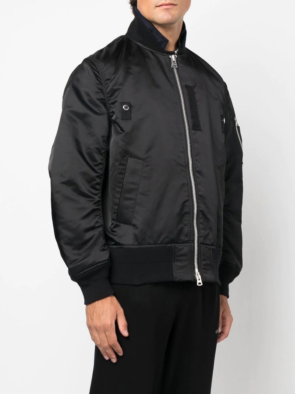 zip-up bomber jacket - 3