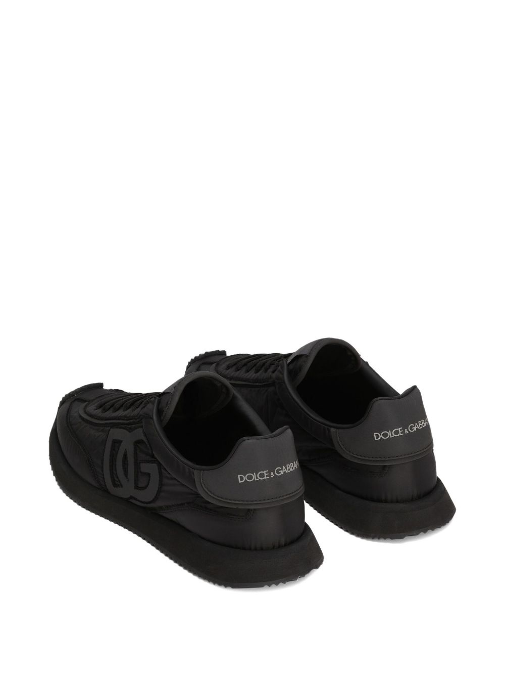 logo-embellished panelled sneakers - 3
