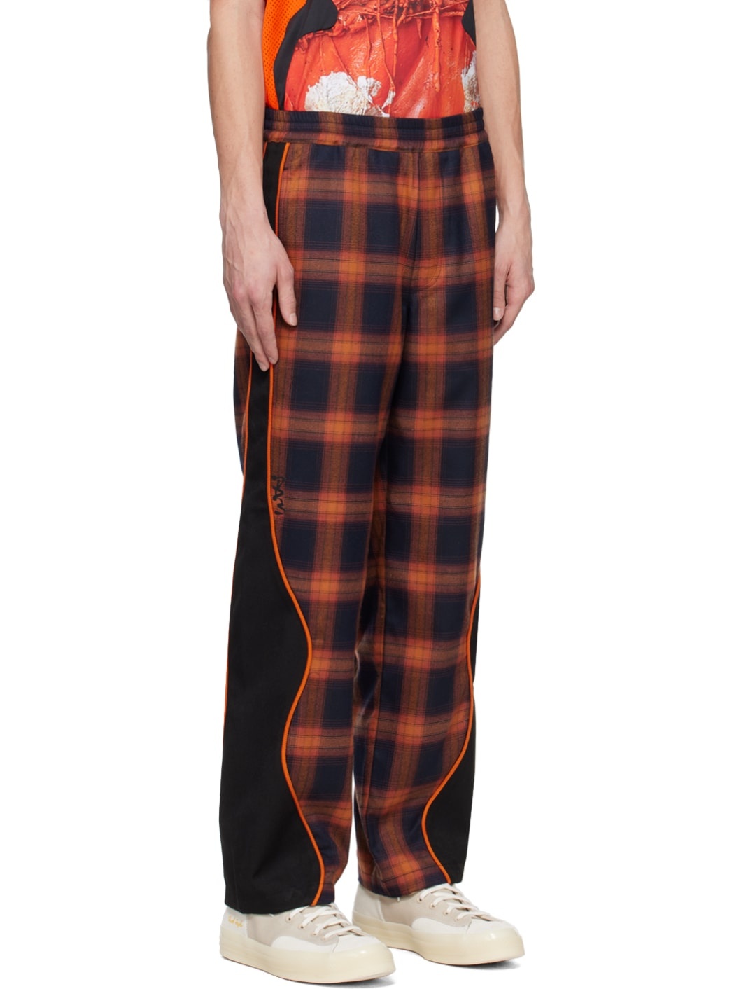 Orange Mirage Track Pants - 2
