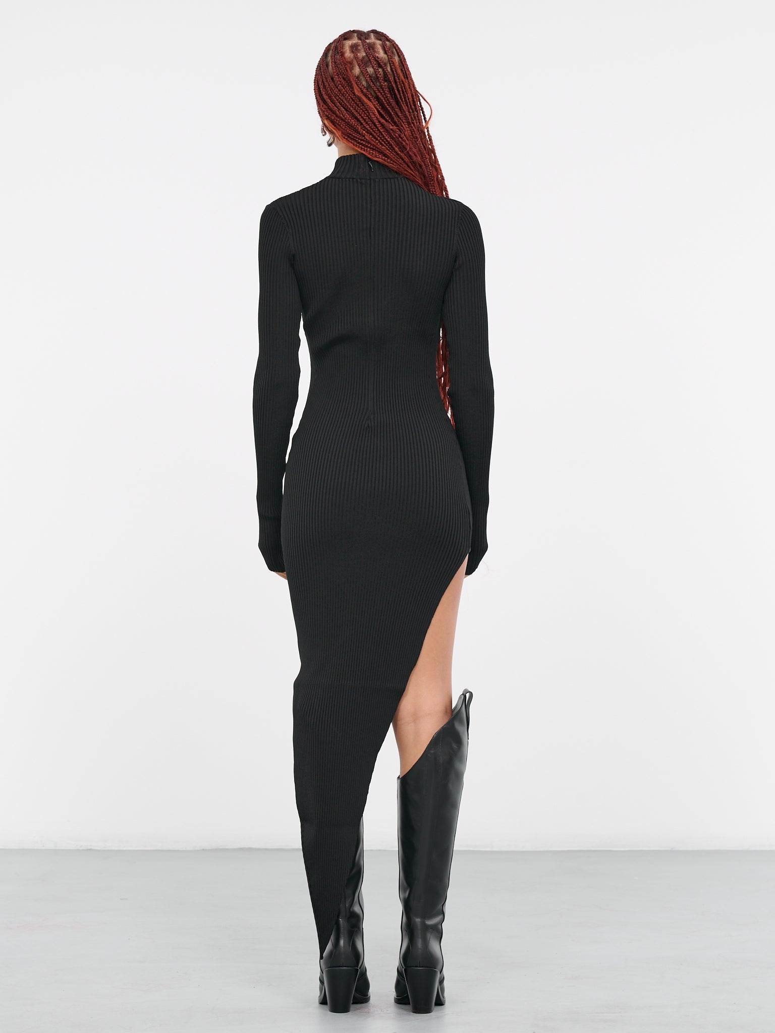 Crystal Cut-Out Knit Dress - 3