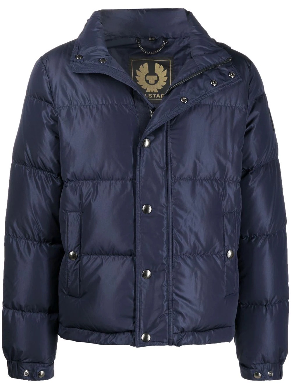 press-stud puffer jacket - 1