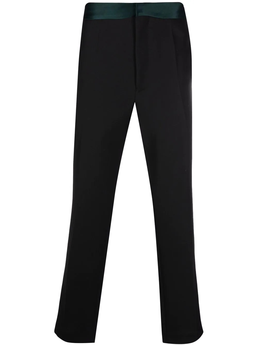 pressed-crease tailored trousers - 1