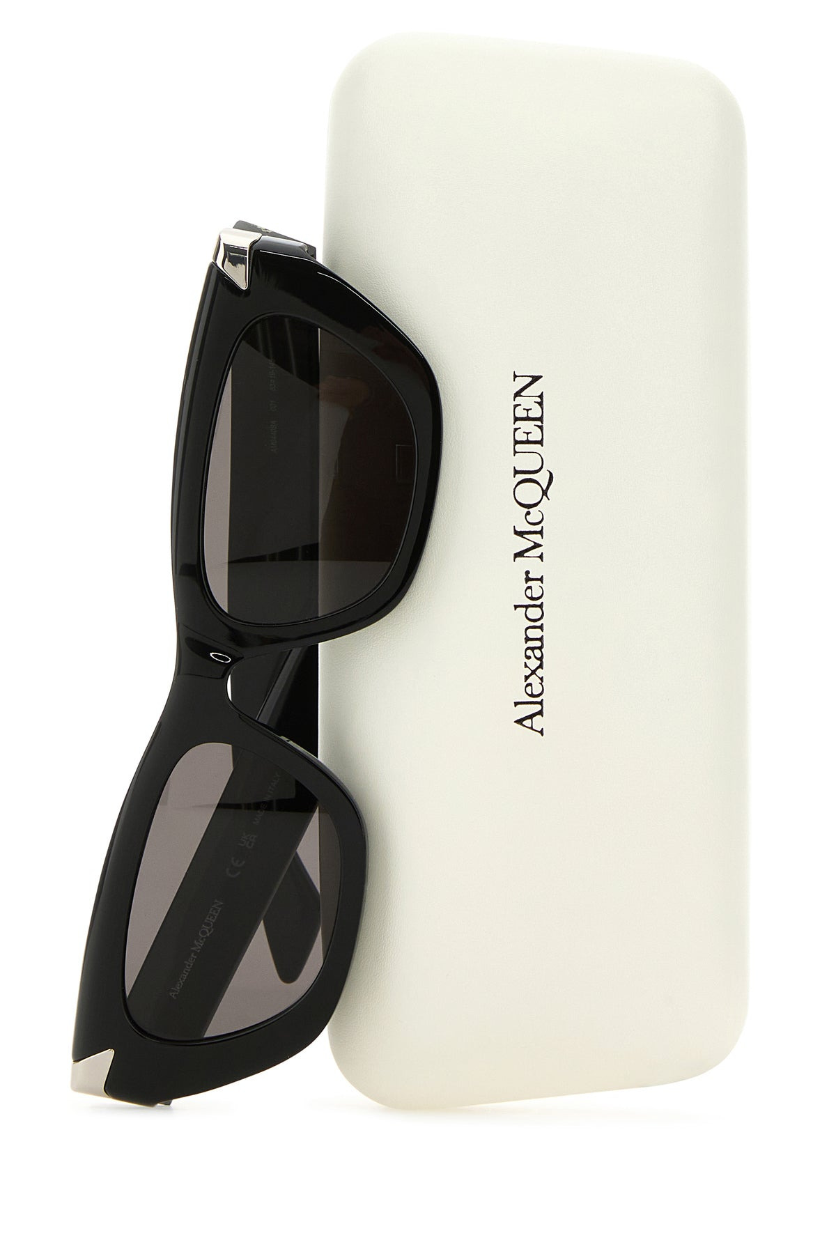 Black acetate Punk Rivet sunglasses - 3