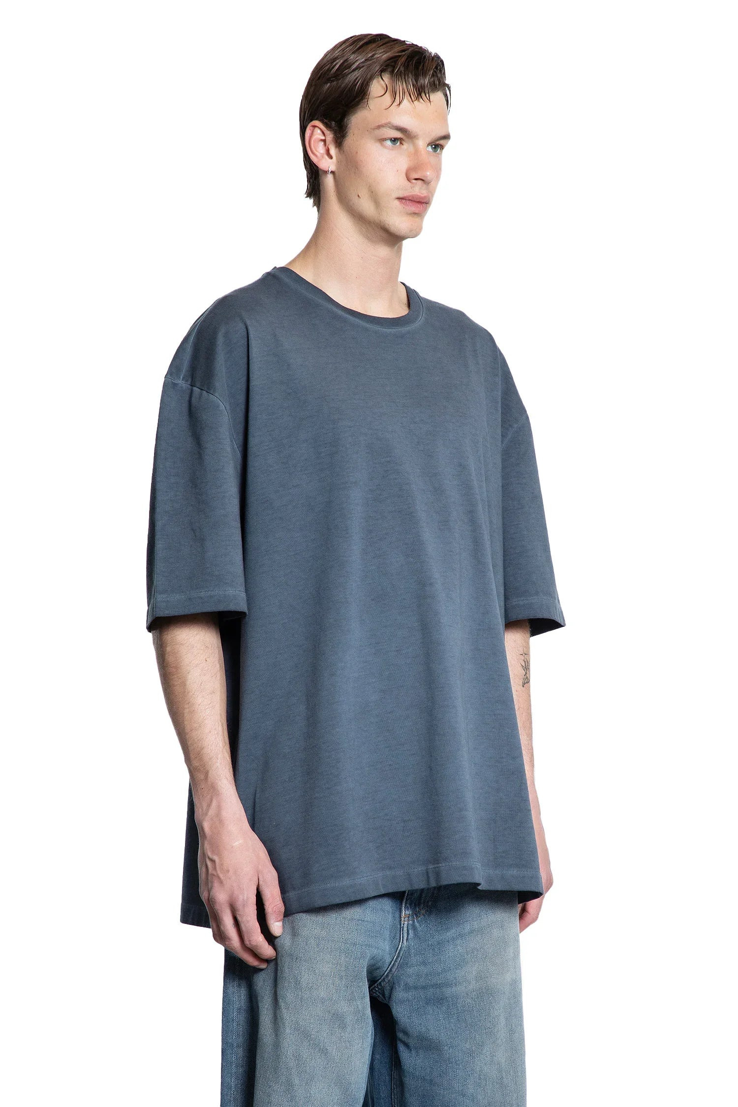 Distressed-Monogram-T-Shirt - 2