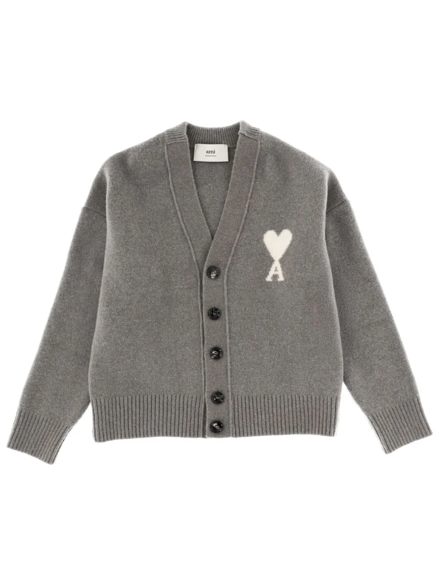 WOOL AMI DE COEUR CARDIGAN - 1