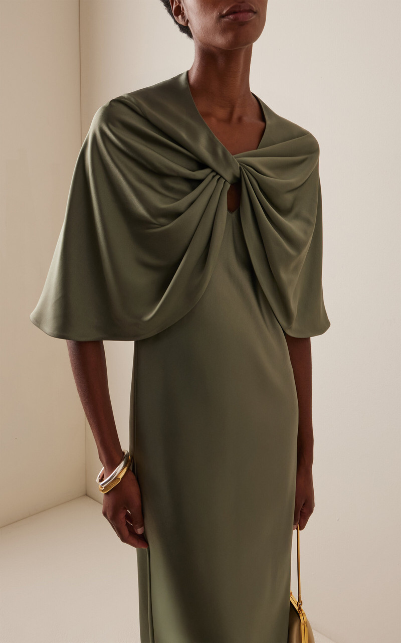 Pinlos Draped Cape green 3