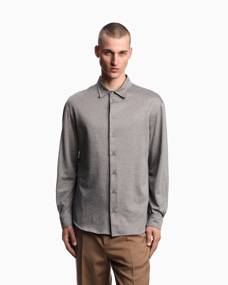 EMPORIO ARMANI ICON JASPÉ JERSEY SHIRT outlook