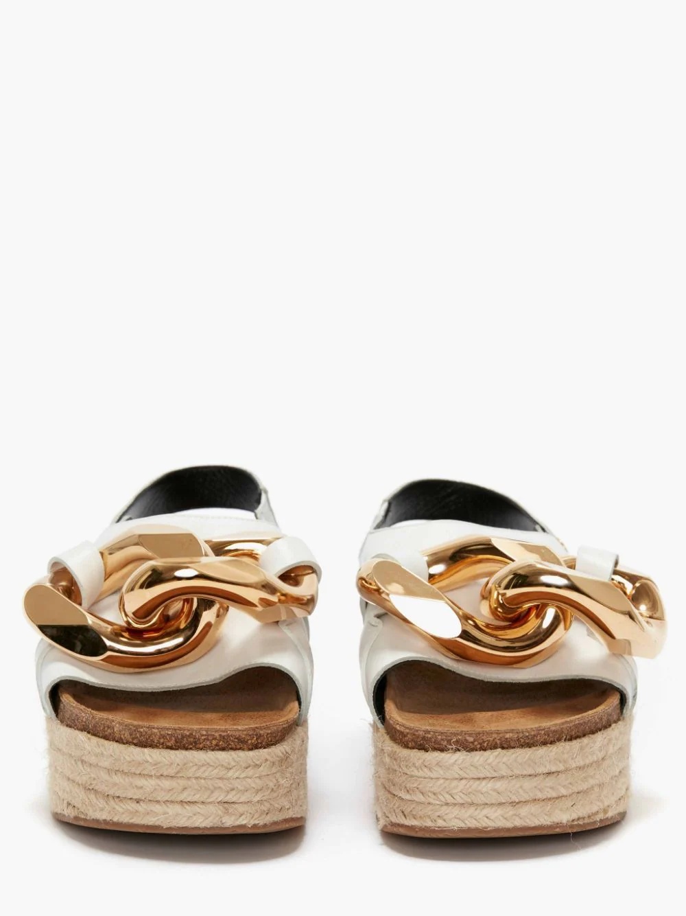 WOMEN'S CHAIN PLATFORM SANDALS - 3