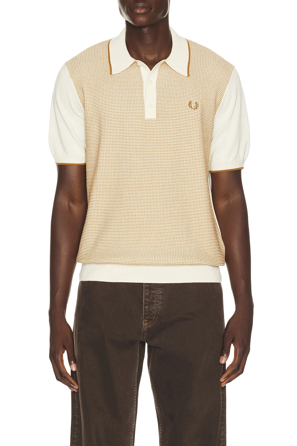 Tonic Waffle Knitted Polo - 1