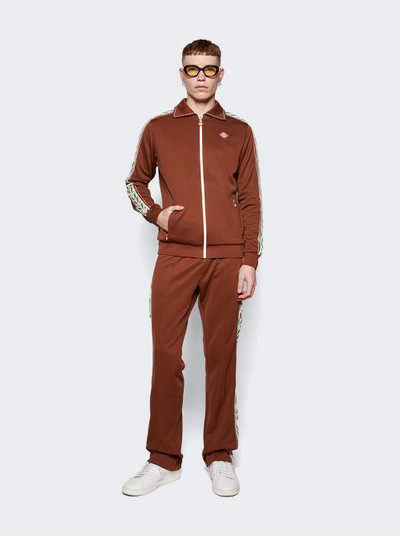 CASABLANCA Laurel Track Pants Brown outlook