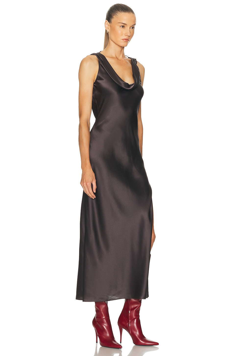 Dotti Silk Slip Dress - 3