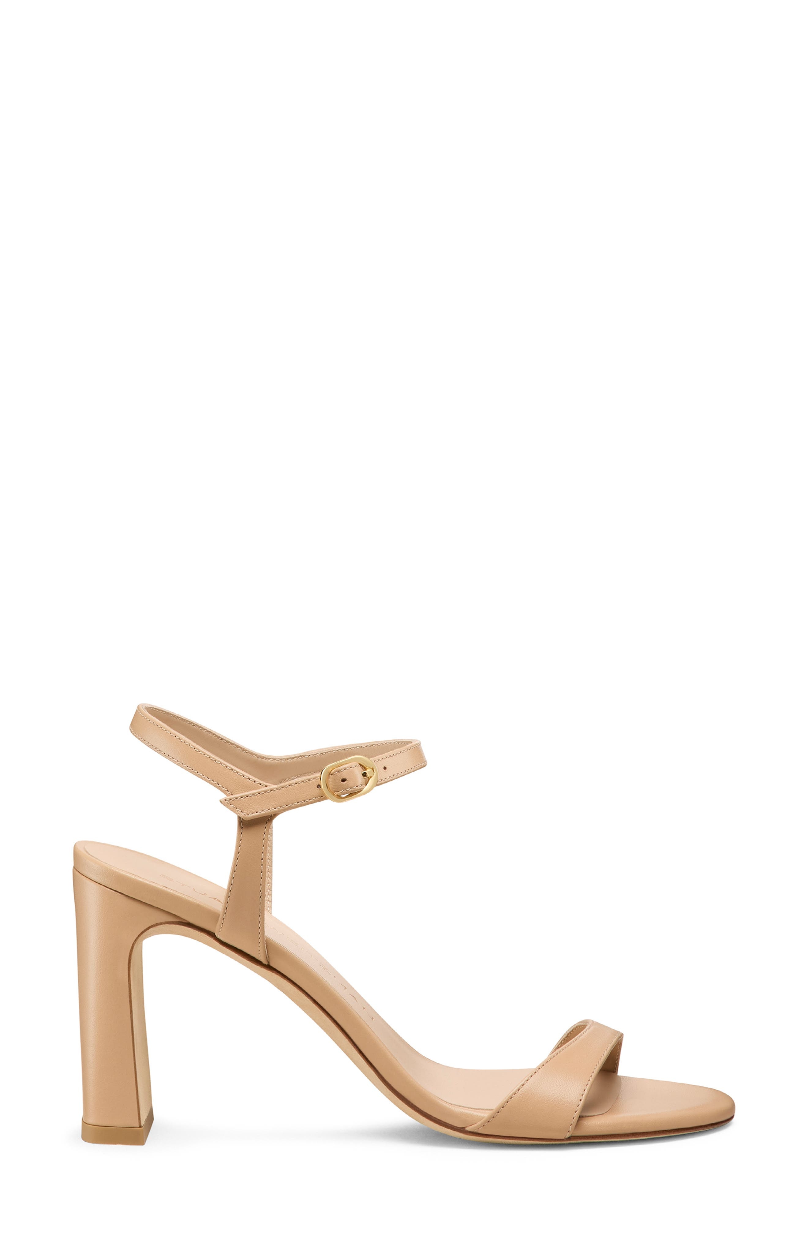 Stuart Weitzman Babette 85 Ankle Strap Sandal in Adobe at Nordstrom - 2