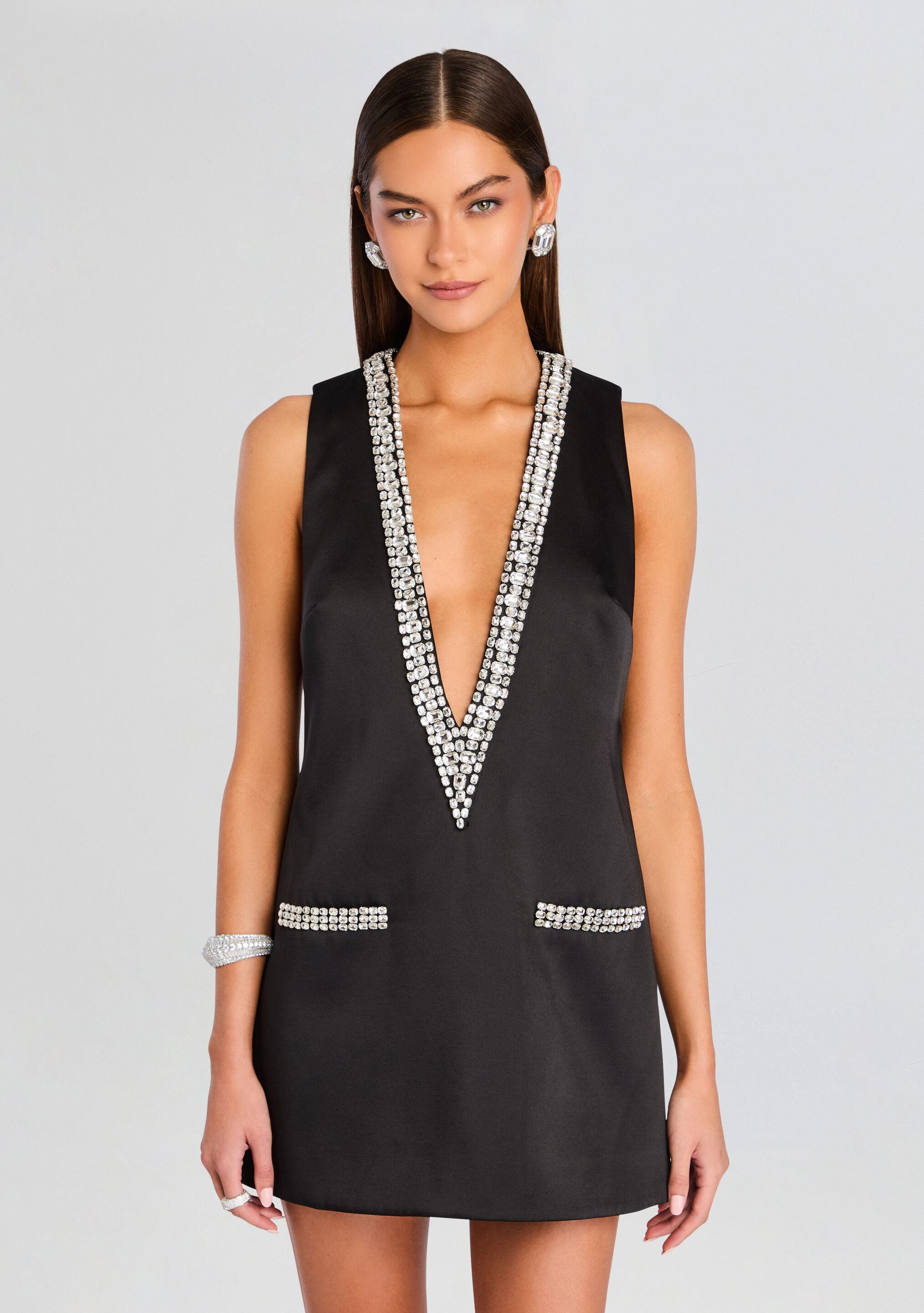 NANCIE EMBELLISHED DRESS - 5