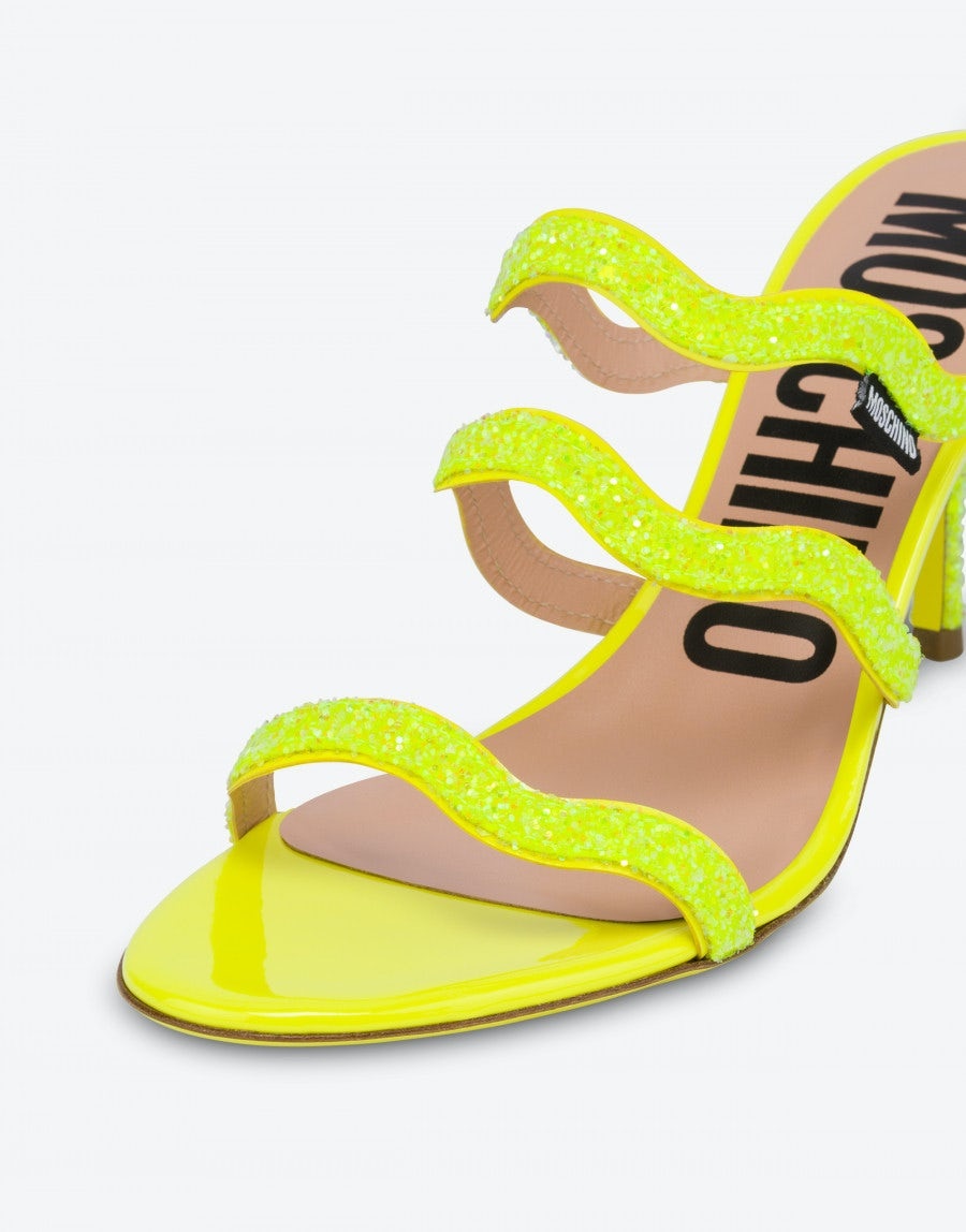 RIC RAC GLITTER SANDALS - 4