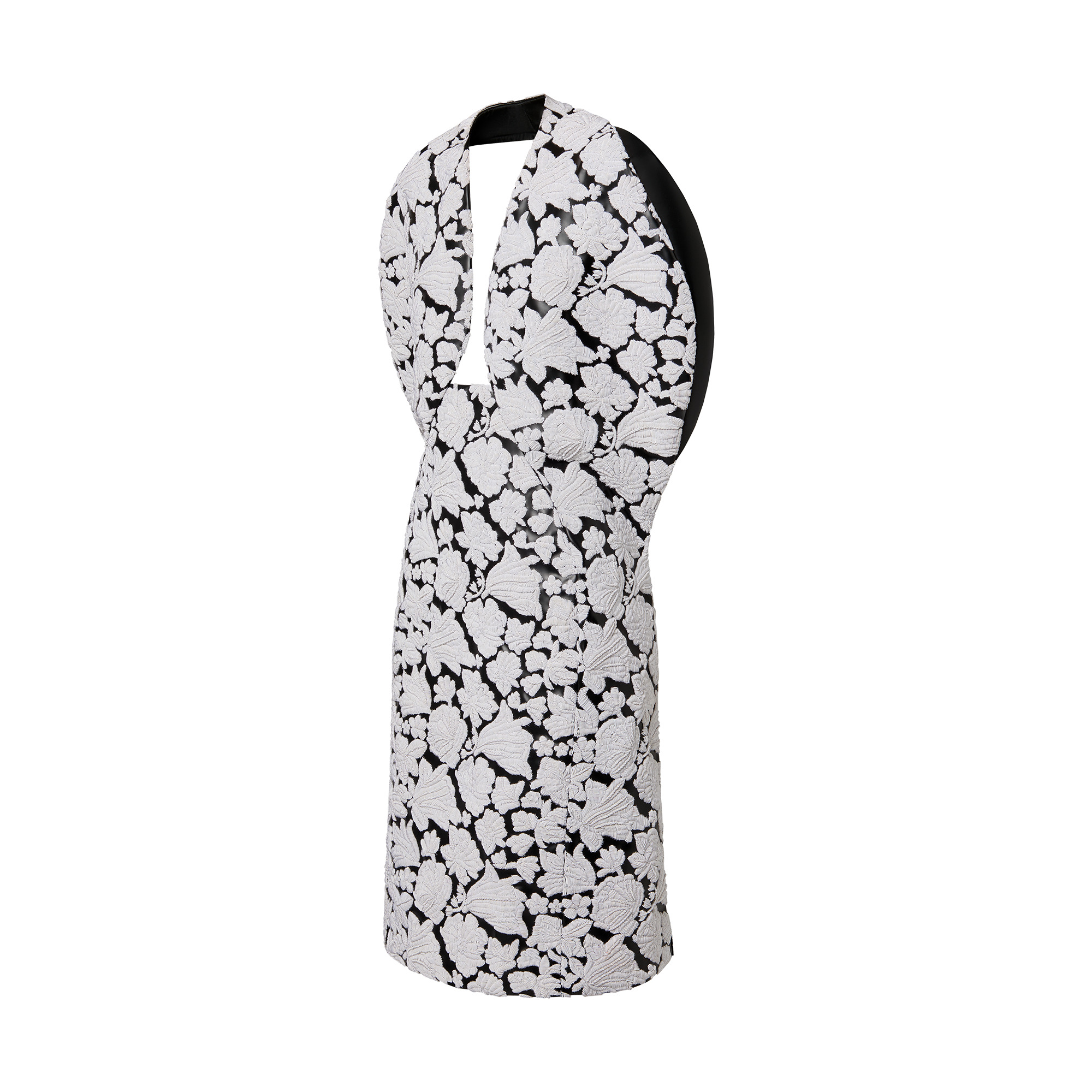 3D Flower Hourglass Dress - 2