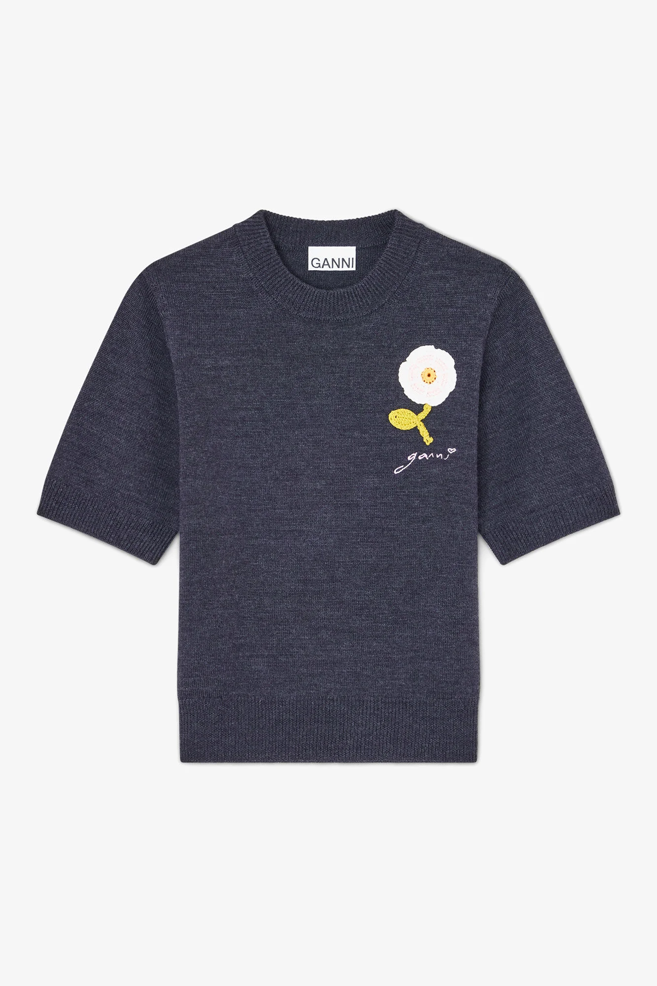 TEE IN MERINO - 1