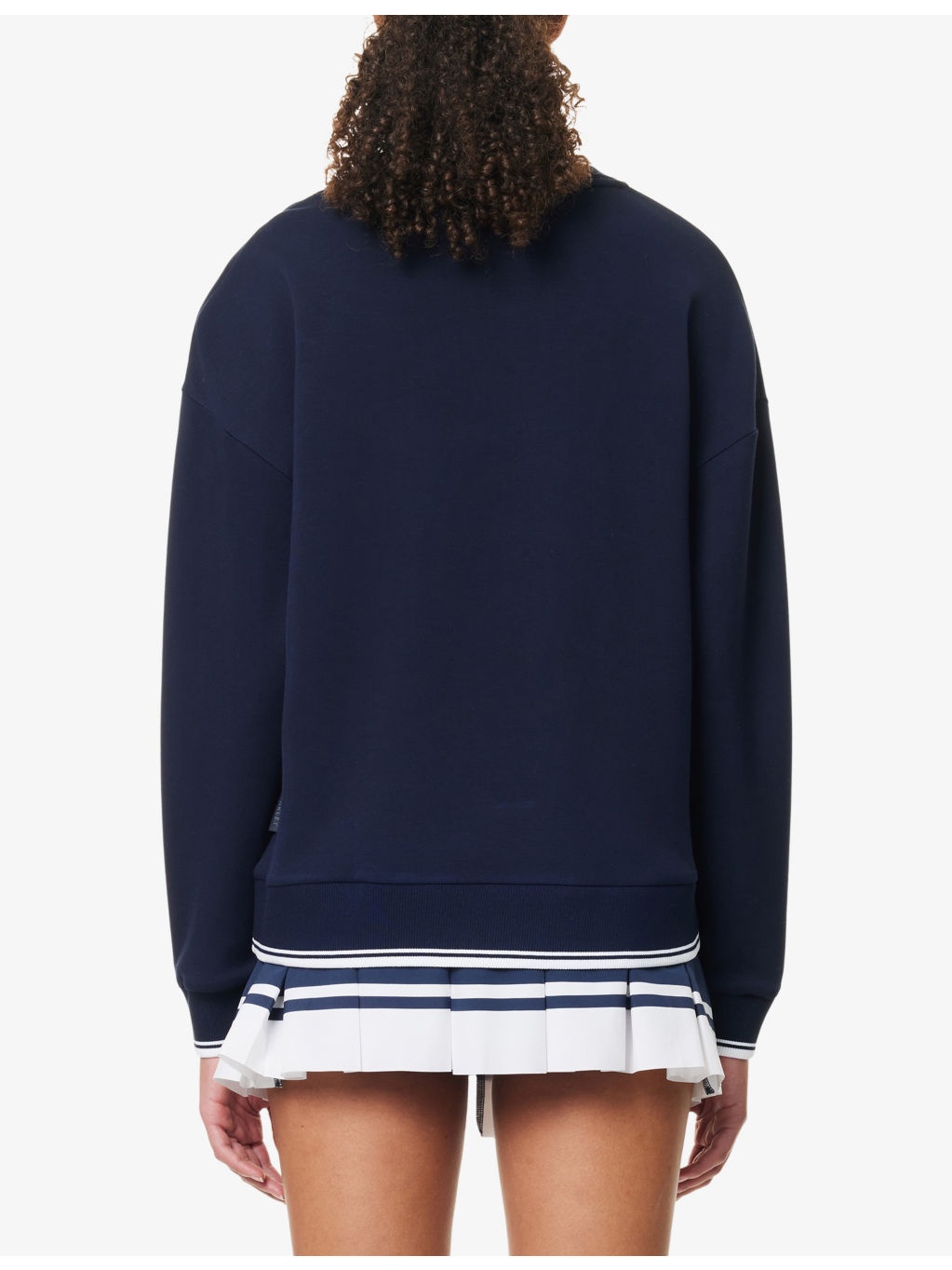 Iona Embroidered-Logo Knitted Jumper - 4
