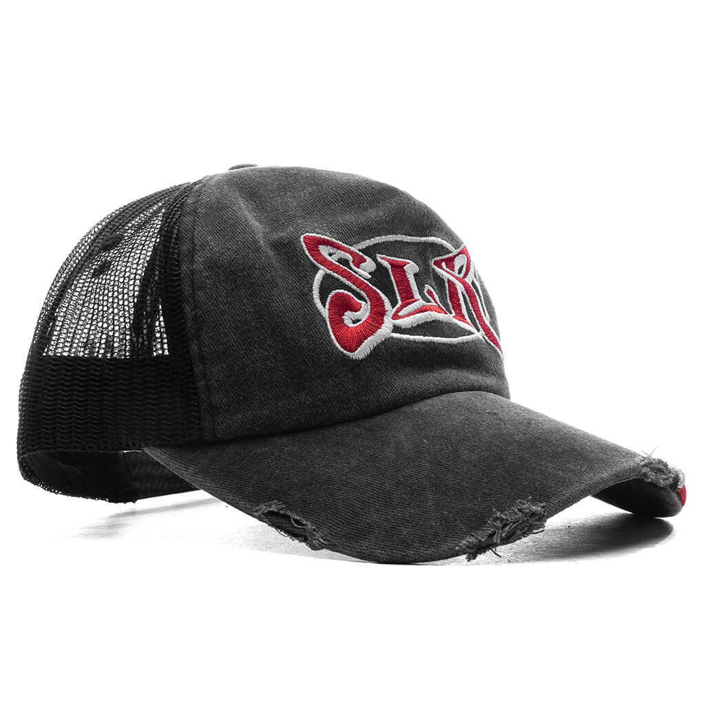 SLR FLAME HAT - AGED BLACK - 3
