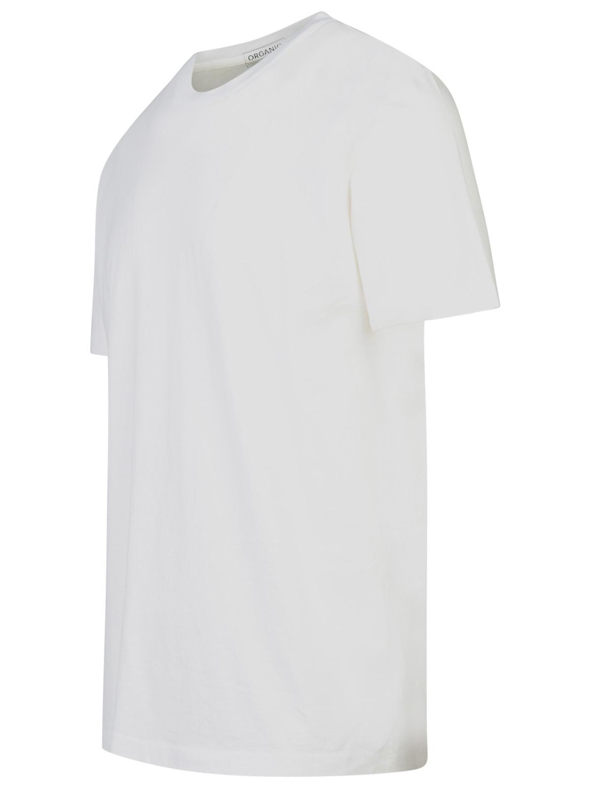 Maison Margiela Set Of 3 White Cotton T-Shirts Men - 5