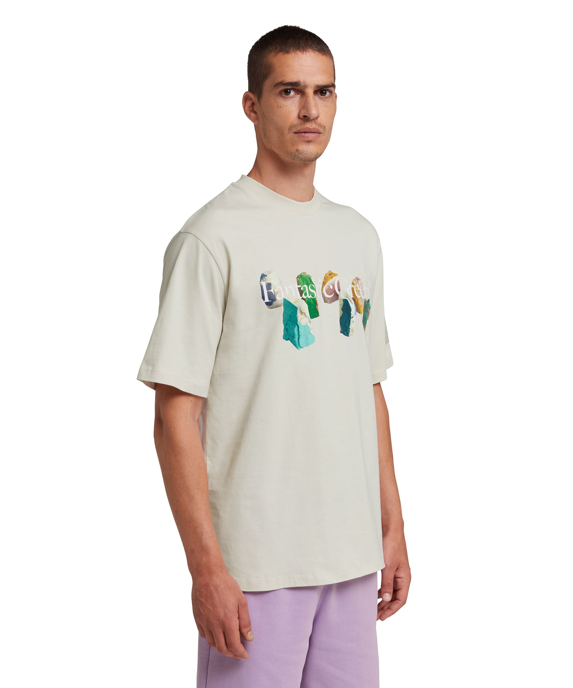 "FANTASTIC GREEN INVERSE SERIES" organic jersey cotton T-Shirt - 4