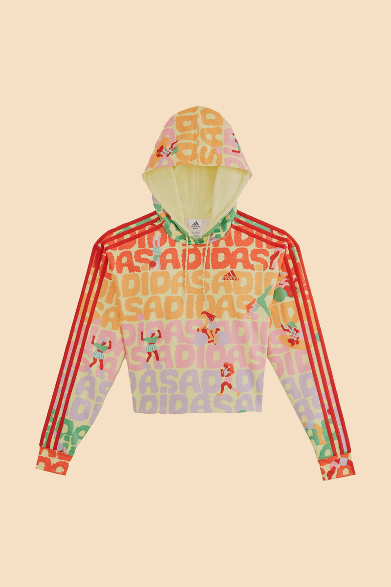 Adidas Farm Hoodie Pearl Citrine 6