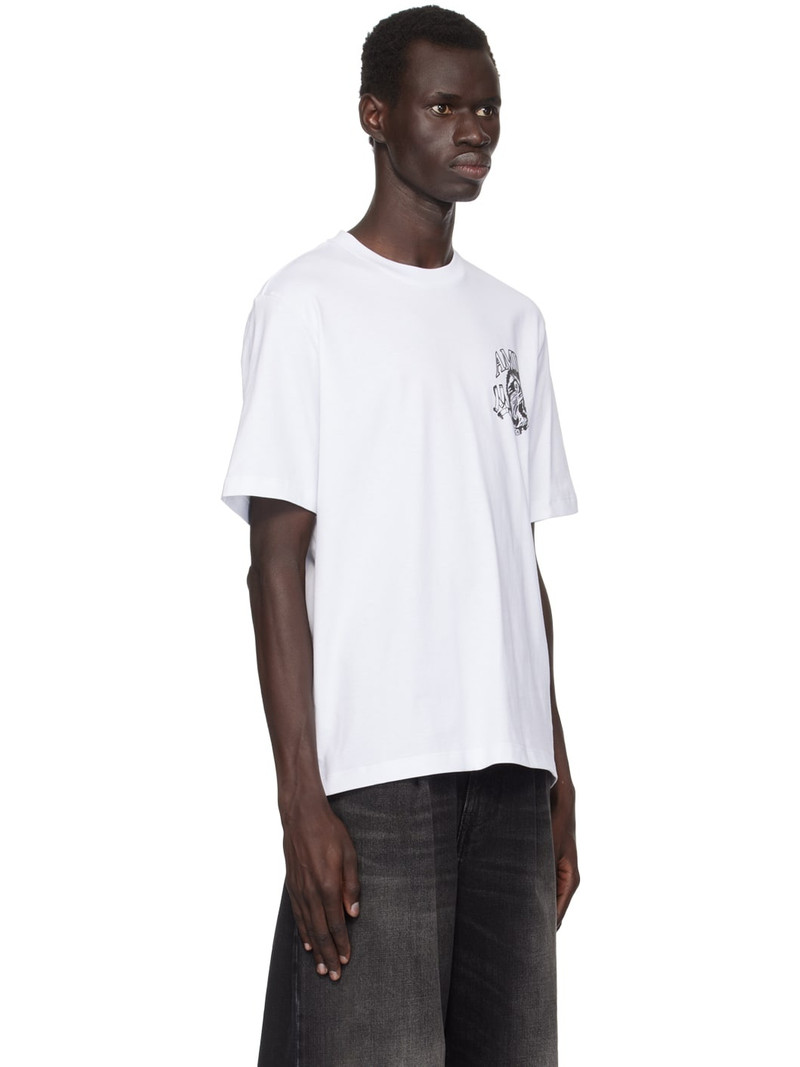 White Lion Outline T-shirt 2