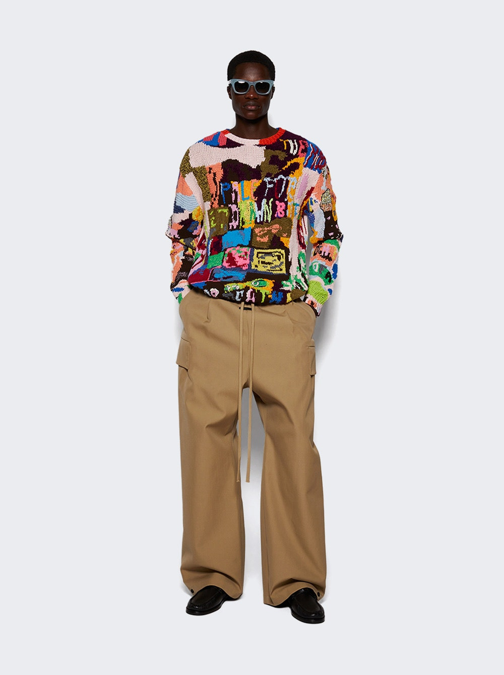 Wool And Cotton Sweater Multicolor - 2